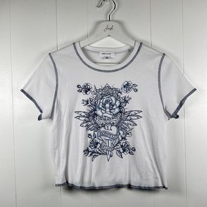Y2K Cropped Baby Tee